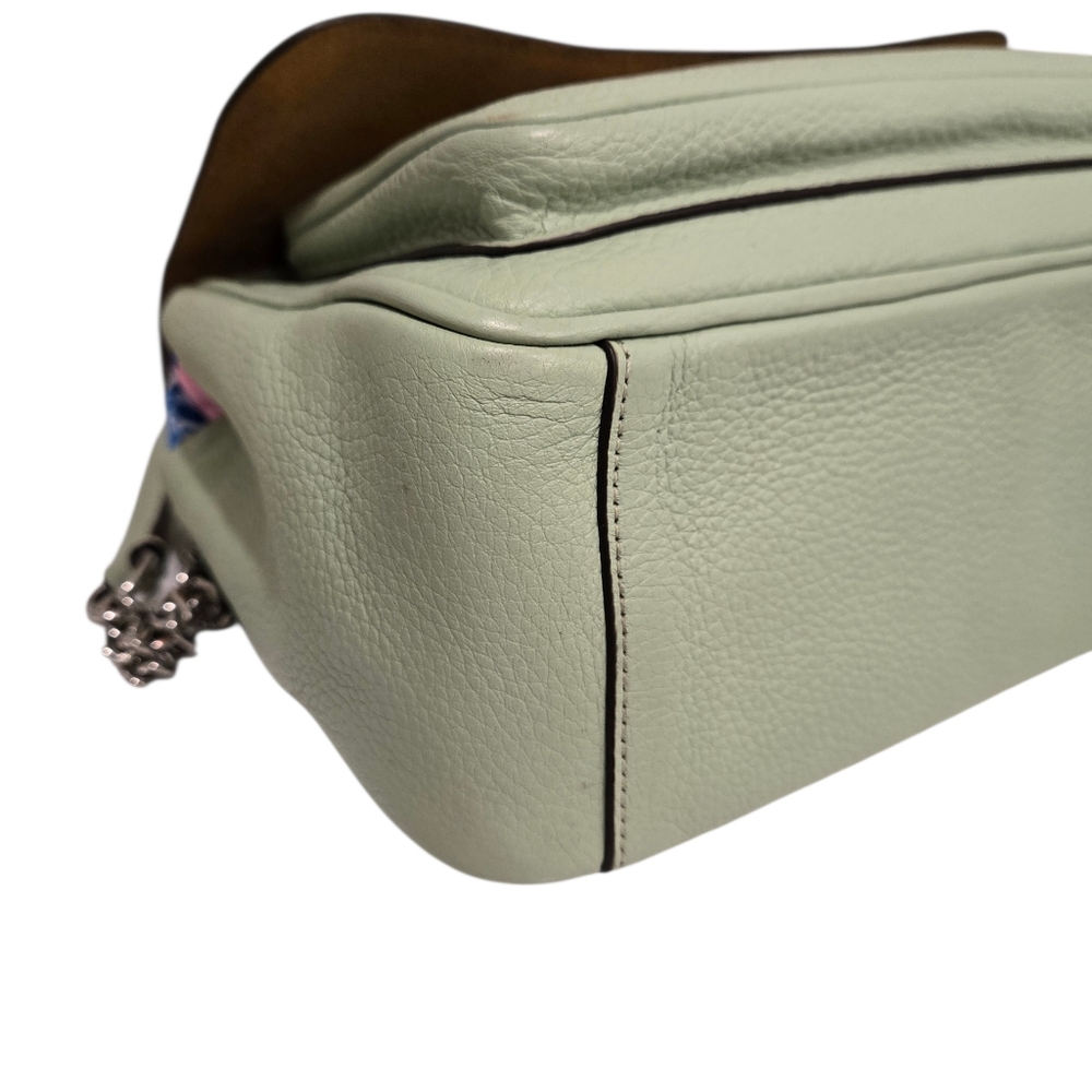 Coach 2023 Klare Chain Crossbody 25 Pistachio Leather Bag - Picture 15 of 16